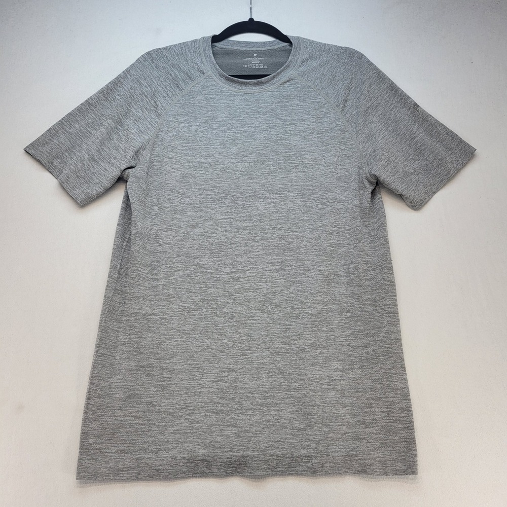 Fabletics Training Day T-Shirt Mens Medium Gray Heathered Performance Tee